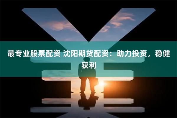 最专业股票配资 沈阳期货配资：助力投资，稳健获利